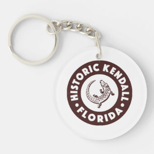Kendall Florida Circle - Bruin Sleutelhanger