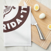 Kendall Florida Circle - Bruin Theedoek (Quarter Fold)