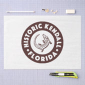 Kendall Florida Circle - Bruin Tissuepapier (Craft)
