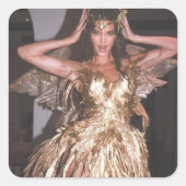 Kendall Jenner Fairy Vierkante Sticker (Voorkant)