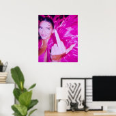 Kendall Jenner Poster (Thuiskantoor)