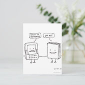 Kendall & Paige - Batterijen Briefkaart (Staand voorkant)