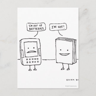 Kendall & Paige - Batterijen Briefkaart