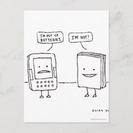 Kendall & Paige - Batterijen Briefkaart