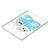 Kendall & Paige - Beach Notitieboek (Linkerzijde)