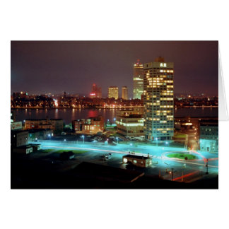 Kendall Square en Boston Skyline, 1967