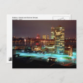 Kendall Square en Boston Skyline, 1967 Briefkaart (Voorkant / Achterkant)