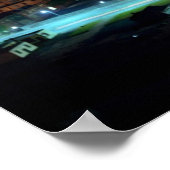 Kendall Square en Boston Skyline, 1967 Poster (Hoek)