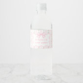 Kendall's Sweet Sixteen Water Label Waterfles Etiket (Voorkant)