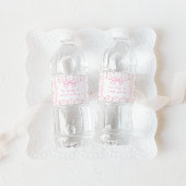 Kendall's Sweet Sixteen Water Label Waterfles Etiket