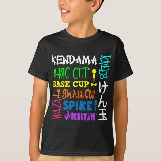 Kendama Block 2 T-shirt (Voorkant)