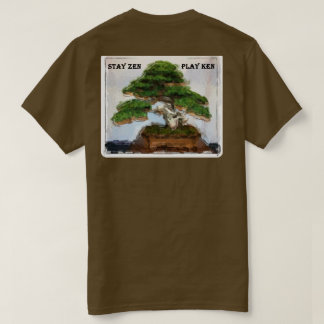 Kendama Bonsai Tree Brown T-shirt