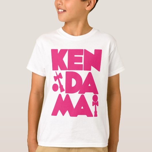 KENDAMA CUBE T-SHIRT (Voorkant)