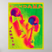 Kendama Jammin' Psychedelic Poster (Voorkant)
