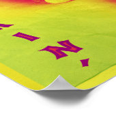 Kendama Jammin' Psychedelic Poster (Hoek)