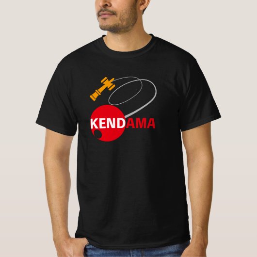 KENDAMA JAPAN 日本 けん玉 T-SHIRT (Voorkant)