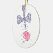 KENDAMA KERAMISCH ORNAMENT (Links)