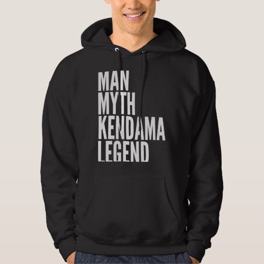 Kendama Man Myth Kendama Legend Hoodie (Voorkant)