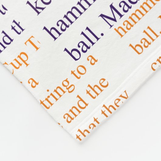 Kendama, Rood en Blauwe Kleur Schets Fleece Deken (Hoek)