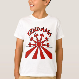 Kendama Sun, rood T-shirt