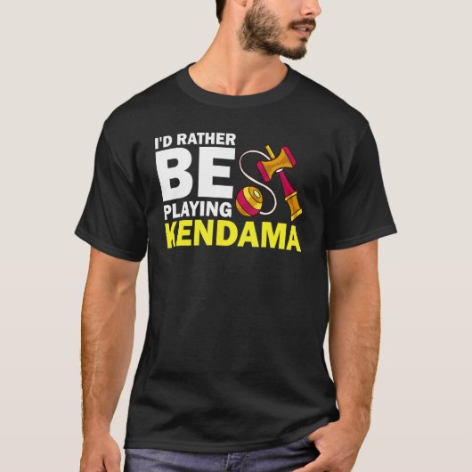 Kendama Trick Japanse Speelgoed Ball Game, beginne T-shirt (Voorkant)