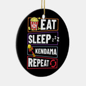 Kendama Trick Japanse Speelgoed Ball Game Beginner Keramisch Ornament (Rechts)