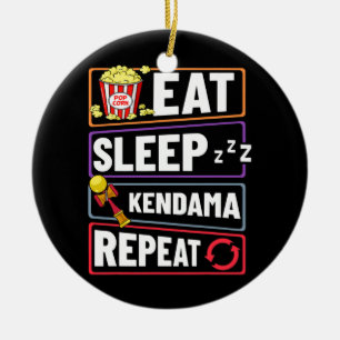 Kendama Trick Japanse Speelgoed Ball Game Beginner Keramisch Ornament