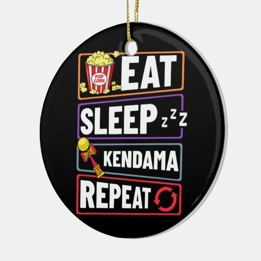 Kendama Trick Japanse Speelgoed Ball Game Beginner Keramisch Ornament (Links)