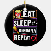 Kendama Trick Japanse Speelgoed Ball Game Beginner Keramisch Ornament (Achterkant)