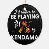 Kendama Trick Japanse Speelgoed Ball Game Beginner Keramisch Ornament (Links)