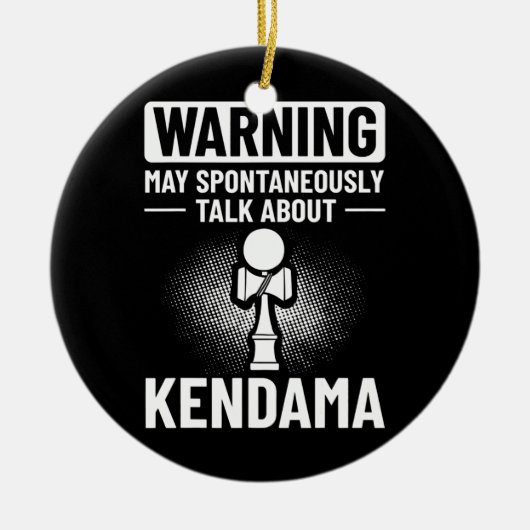 Kendama Trick Japanse Speelgoed Ball Game Beginner Keramisch Ornament (Voorkant)