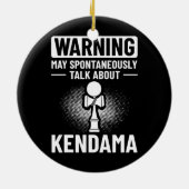 Kendama Trick Japanse Speelgoed Ball Game Beginner Keramisch Ornament (Achterkant)