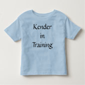 Kender in opleiding kinder shirts (Voorkant)