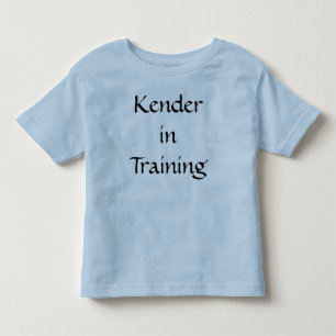 Kender in opleiding kinder shirts