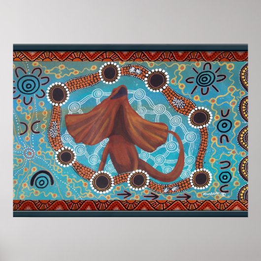 Kendi Dreaming Poster van Mundara (Voorkant)