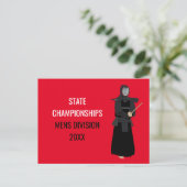 Kendo Briefkaart (Staand voorkant)