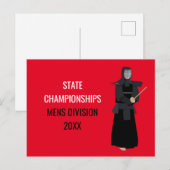 Kendo Briefkaart (Voorkant / Achterkant)