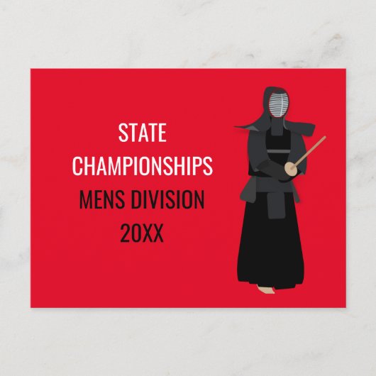 Kendo Briefkaart (Voorkant)