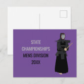 Kendo Briefkaart (Voorkant / Achterkant)