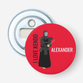 Kendo Button Flesopener (Voorkant)