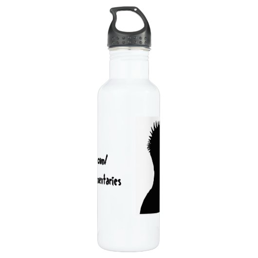 Kendo Commentaries Water Bottle. Waterfles (Achterkant)