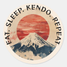 Kendo Eet Slaap Herhaal Mount Fuji