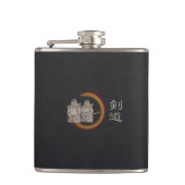 Kendo Flask Heupfles (Voorkant)