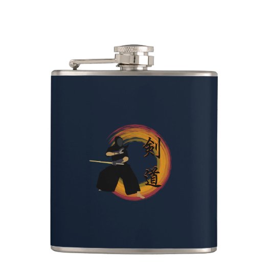 Kendo Flask Heupfles (Voorkant)