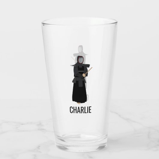 Kendo Glas (Achterkant)