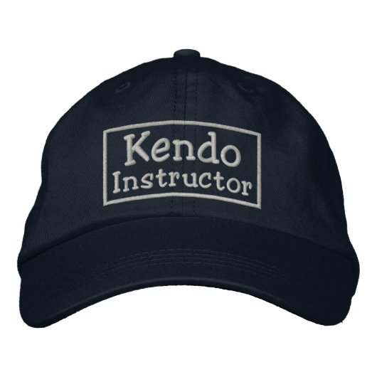 Kendo Instructor Pet (Voorkant)