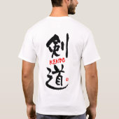 Kendo-KANJI T-shirt (Achterkant)