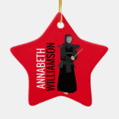 Kendo Keramisch Ornament (Achterkant)