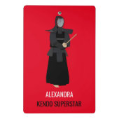 Kendo Mini Klembord (Achterkant)