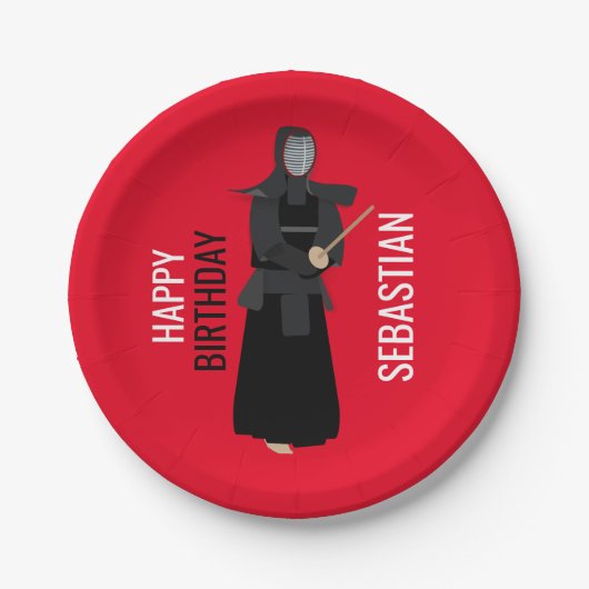Kendo Papieren Bordje (Voorkant)